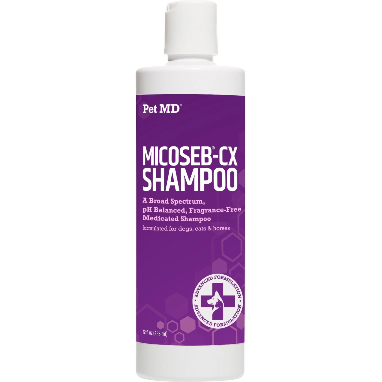 Pet MD Micoseb-CX Anti-Fungal Medicated Pet Shampoo, 12-oz Bottle 1 Pet MD Micoseb-CX Anti-Fungal Medicated Pet Shampoo, 12-oz Bottle
