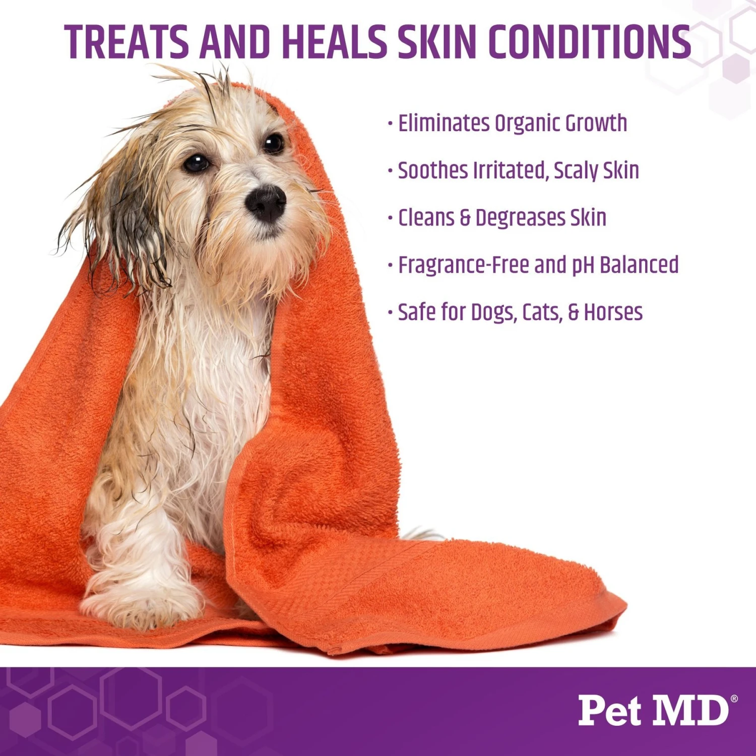 Pet MD Micoseb-CX Anti-Fungal Medicated Pet Shampoo, 12-oz Bottle 4 Pet MD Micoseb-CX Anti-Fungal Medicated Pet Shampoo, 12-oz Bottle - Image 4