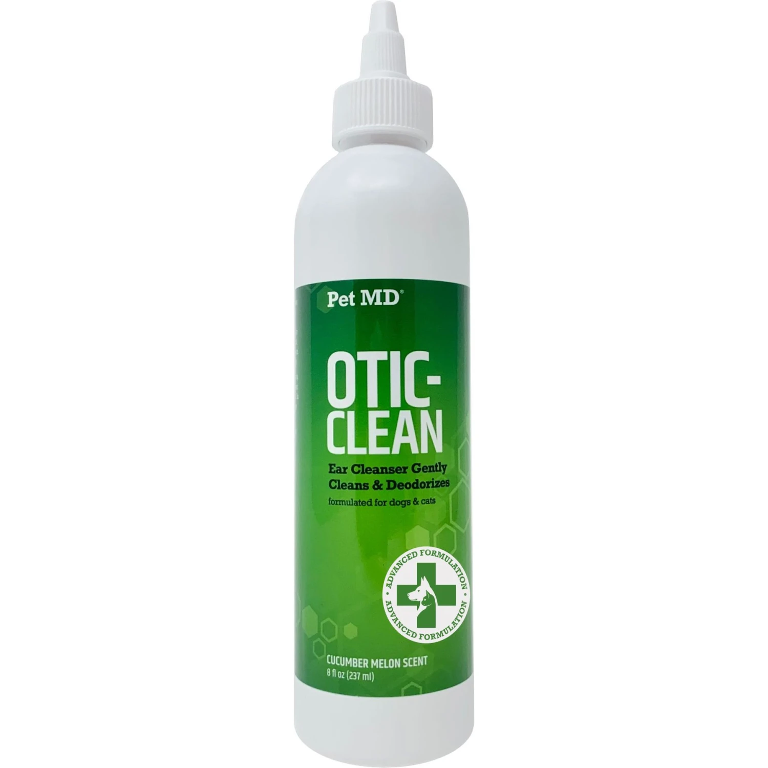 Pet MD Otic Clean Cucumber Melon Scent Dog & Cat Ear Cleanser, 8-oz Bottle 1 Pet MD Otic Clean Cucumber Melon Scent Dog & Cat Ear Cleanser, 8-oz Bottle