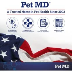 Pet MD Tris Flush Dog & Cat Ear Cleaner, 12-oz Bottle -Pet Wellness 217826 PT5. AC SS1800 V1659886830