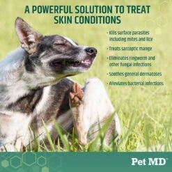 Pet MD Lime Sulfur Dip Pet Treatment, 16-oz Bottle -Pet Wellness 217828 PT2. AC SS1800 V1659886826