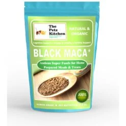 The Petz Kitchen Black Maca Powder Dog & Cat Supplement
