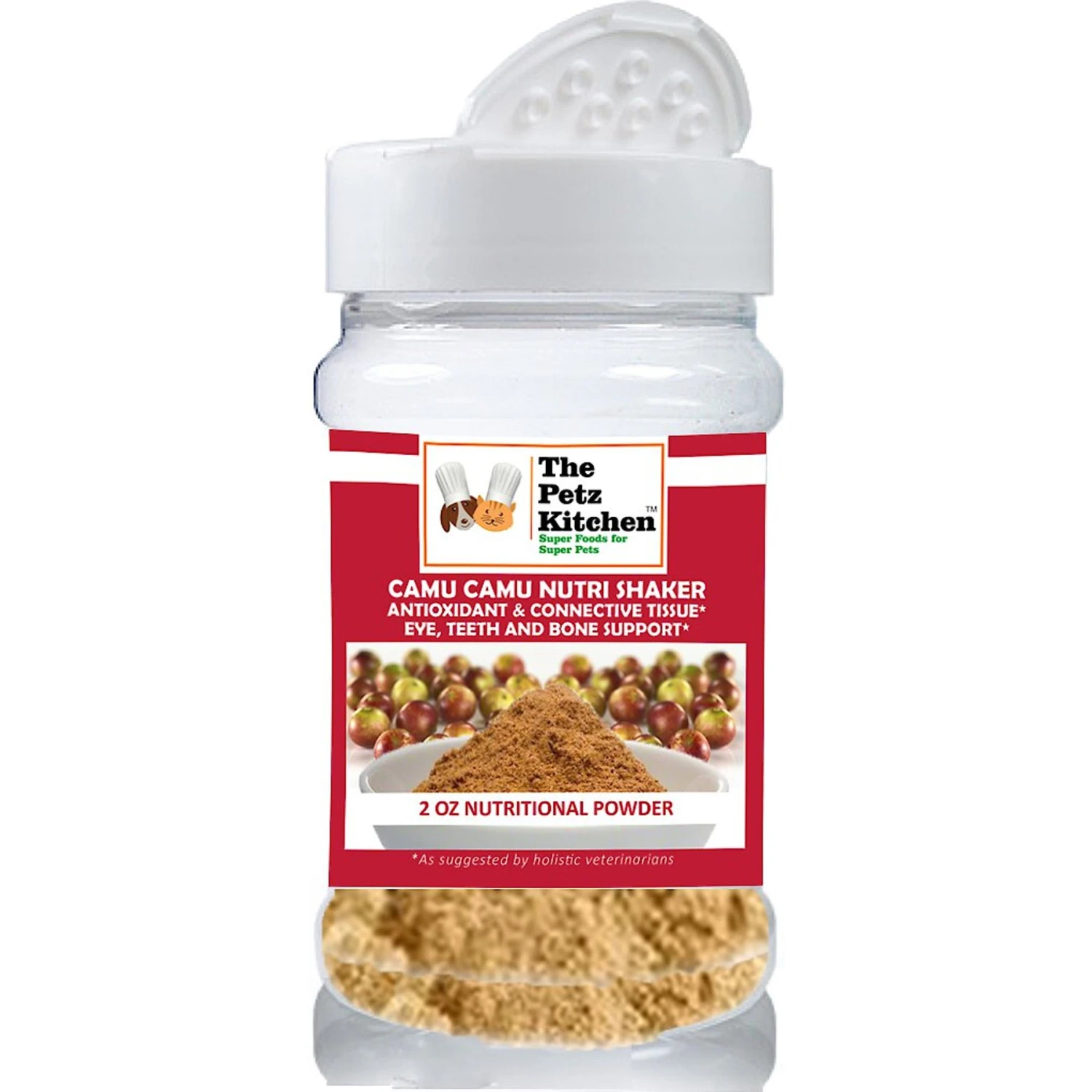 The Petz Kitchen Camu Camu Powder Dog & Cat Supplement 1 The Petz Kitchen Camu Camu Powder Dog & Cat Supplement