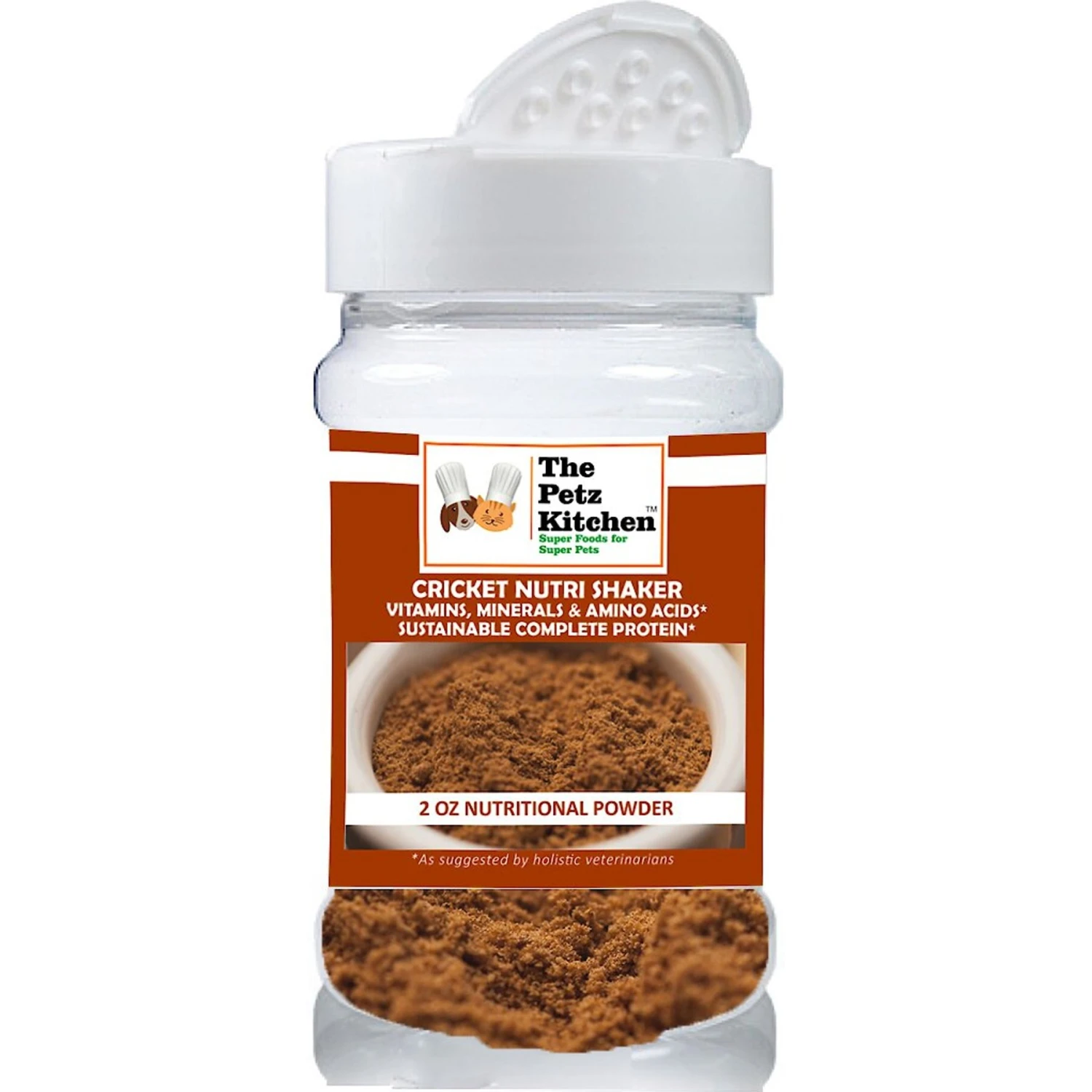 The Petz Kitchen Cricket Powder Dog & Cat Supplement 1 The Petz Kitchen Cricket Powder Dog & Cat Supplement