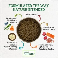 Nature's Logic Canine Lamb Meal Feast All Life Stages Dry Dog Food 10 Nature's Logic Canine Lamb Meal Feast All Life Stages Dry Dog Food -Pet Wellness 217986 PT3. AC SS1800 V1617027193
