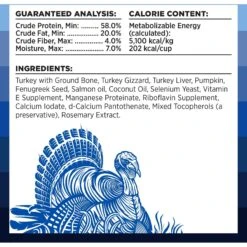 BIXBI Rawbble Turkey Recipe Grain-Free Freeze-Dried Dog Food -Pet Wellness 218104 PT5. AC SS1800 V1670598533