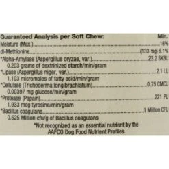 NaturVet GrassSaver Plus Enzymes Soft Chews Urinary & Lawn Protection Supplement For Dogs -Pet Wellness 218970 PT3. AC SS1800 V1665417043