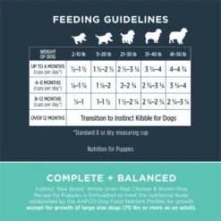 Instinct Raw Boost Puppy Whole Grain Real Chicken & Brown Rice Recipe Freeze-Dried Raw Coated Dry Dog Food -Pet Wellness 219423 PT8. AC SS1800 V1663710946