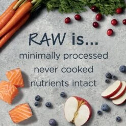 Instinct Raw Boost Whole Grain Real Salmon & Brown Rice Recipe Freeze-Dried Raw Coated Dry Dog Food -Pet Wellness 219432 PT3. AC SS1800 V1583521484
