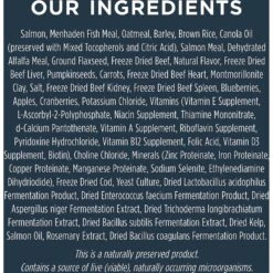 Instinct Raw Boost Whole Grain Real Salmon & Brown Rice Recipe Freeze-Dried Raw Coated Dry Dog Food -Pet Wellness 219432 PT5. AC SS1800 V1583521491