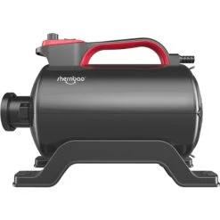 Shernbao SHD-2200P Tsunami Single Motor Force Dog Grooming Dryer, Black