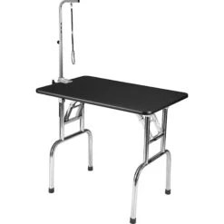 Shernbao FT-812 Folding Dog Grooming Table, Black