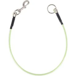 Shernbao Steel Dog Grooming Slip Rope, 31.1-in, Green