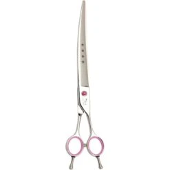 Shernbao Four-Star Curved Dog Grooming Shear, 8.5-in