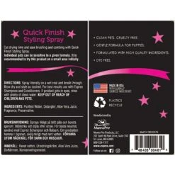 Espree Quick Finish Styling Dog Spray, 1-gallon -Pet Wellness 221465 PT2. AC SS1800 V1590170453