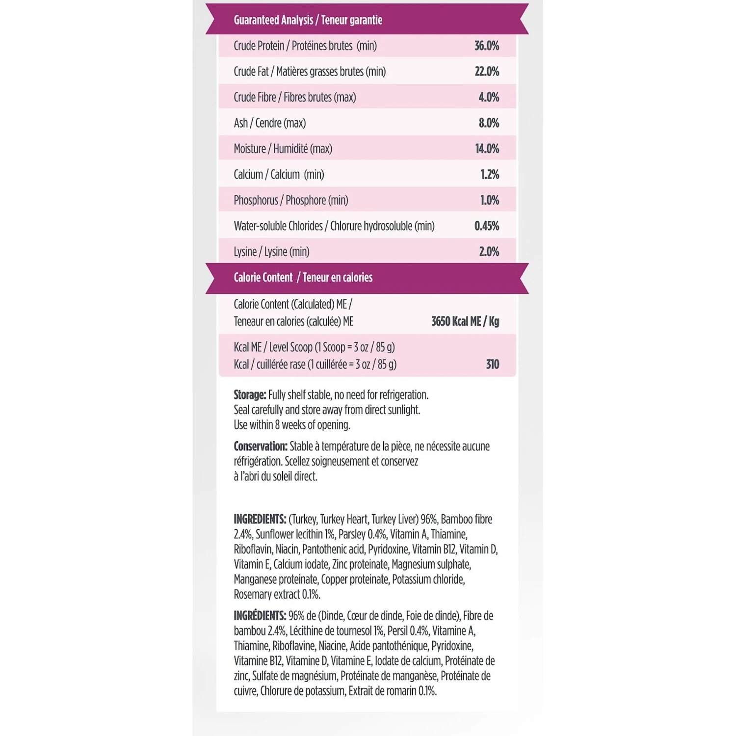 Zeal Canada Gently Turkey Recipe Grain-Free Air-Dried Dog Food 5 Zeal Canada Gently Turkey Recipe Grain-Free Air-Dried Dog Food - Image 5