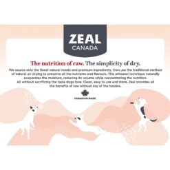 Zeal Canada Gently Beef Recipe & Freeze-Dried Salmon & Pumpkin Grain-Free Air-Dried Dog Food 9 Zeal Canada Gently Beef Recipe & Freeze-Dried Salmon & Pumpkin Grain-Free Air-Dried Dog Food -Pet Wellness 221804 PT3. AC SS1800 V1584459705