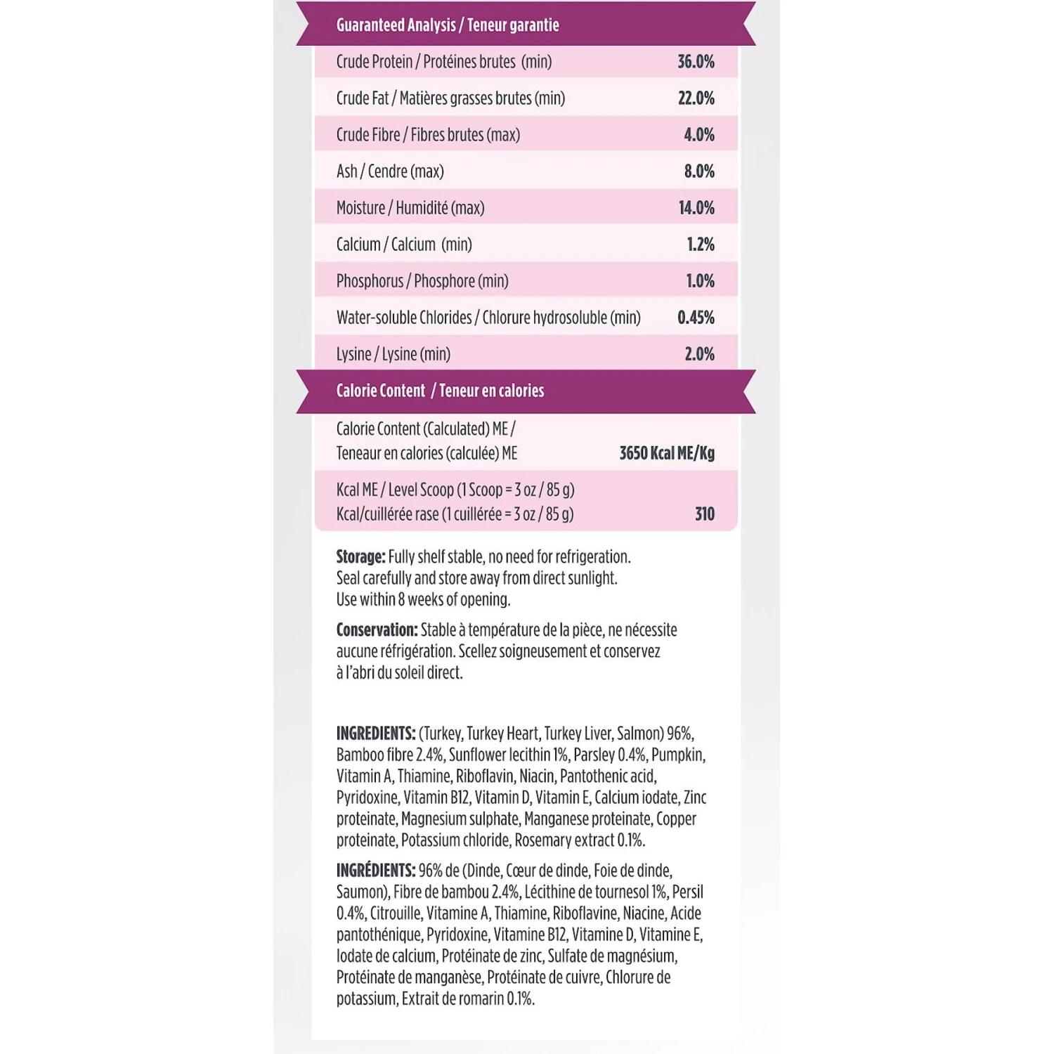 Zeal Canada Gently Turkey Recipe & Freeze-Dried Salmon & Pumpkin Grain-Free Air-Dried Dog Food 5 Zeal Canada Gently Turkey Recipe & Freeze-Dried Salmon & Pumpkin Grain-Free Air-Dried Dog Food - Image 5