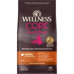 Wellness CORE Wholesome Grains Small Breed Original Recipe High Protein Dry Dog Food