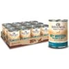Wellness 95% Whitefish Natural Grain-Free Wet Dog Food Topper, 13.2-oz Can, Case Of 12