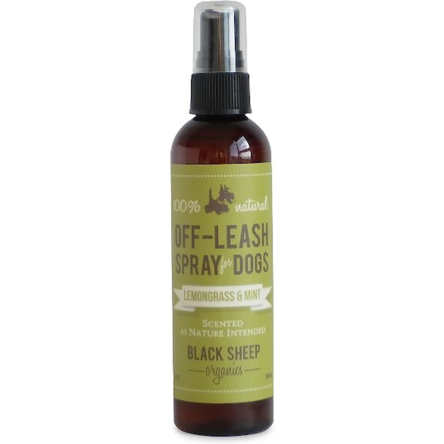 Black Sheep Organics Off-Leash Lemongrass & Mint Dog Spray, 4-oz Bottle 1 Black Sheep Organics Off-Leash Lemongrass & Mint Dog Spray, 4-oz Bottle
