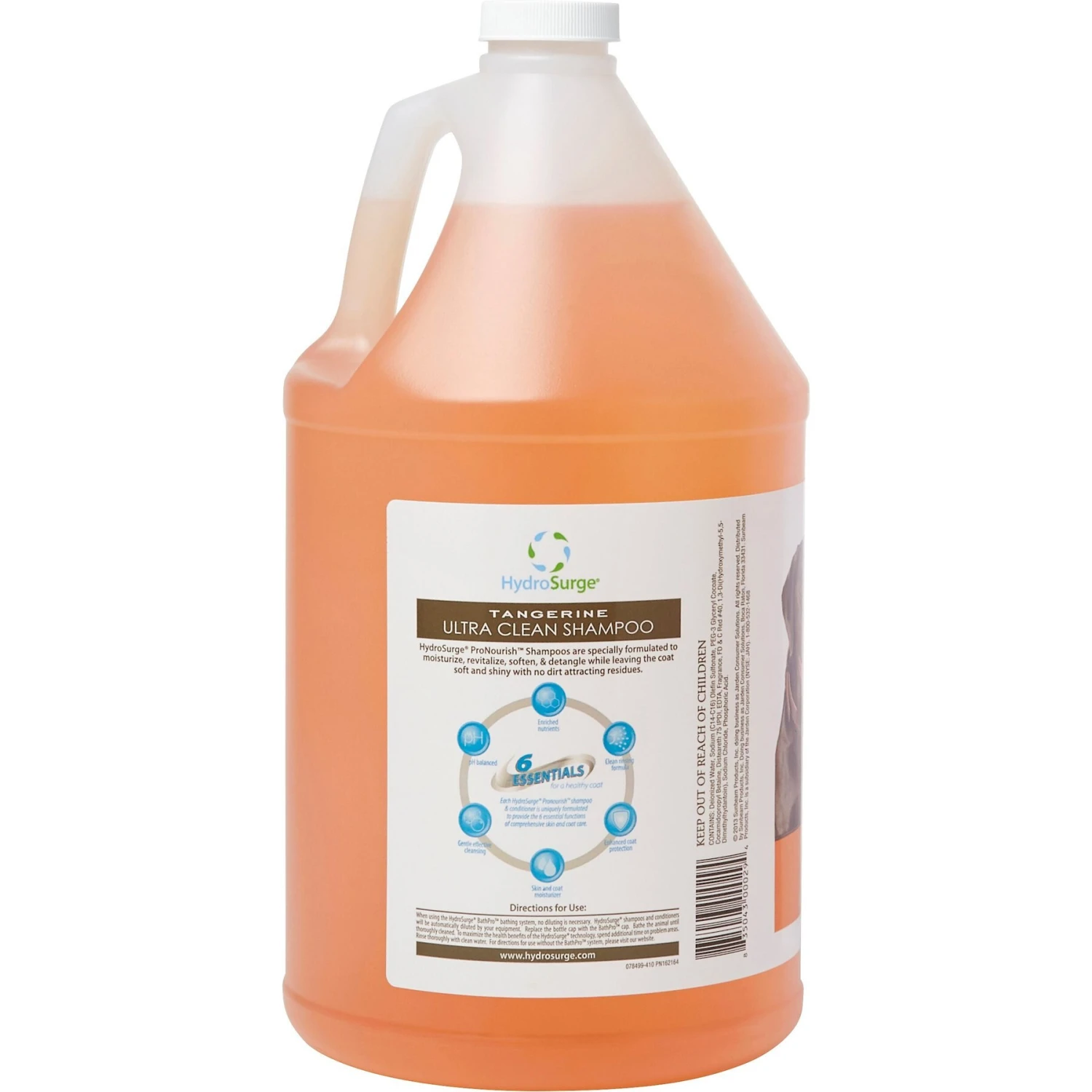 Hydrosurge Ultra Clean Tangerine Scent Dog Shampoo, 1-gal Bottle 2 Hydrosurge Ultra Clean Tangerine Scent Dog Shampoo, 1-gal Bottle - Image 2