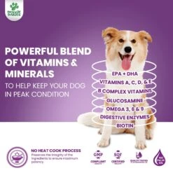 Doggie Dailies 5-in-1 Multivitamin Soft Chew Dog Supplement, 225 Count -Pet Wellness 222747 PT2. AC SS1800 V1647293800