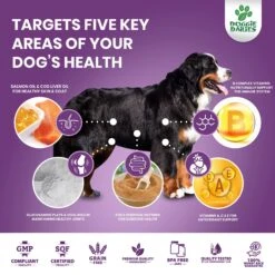 Doggie Dailies 5-in-1 Multivitamin Soft Chew Dog Supplement, 225 Count -Pet Wellness 222747 PT4. AC SS1800 V1647292949