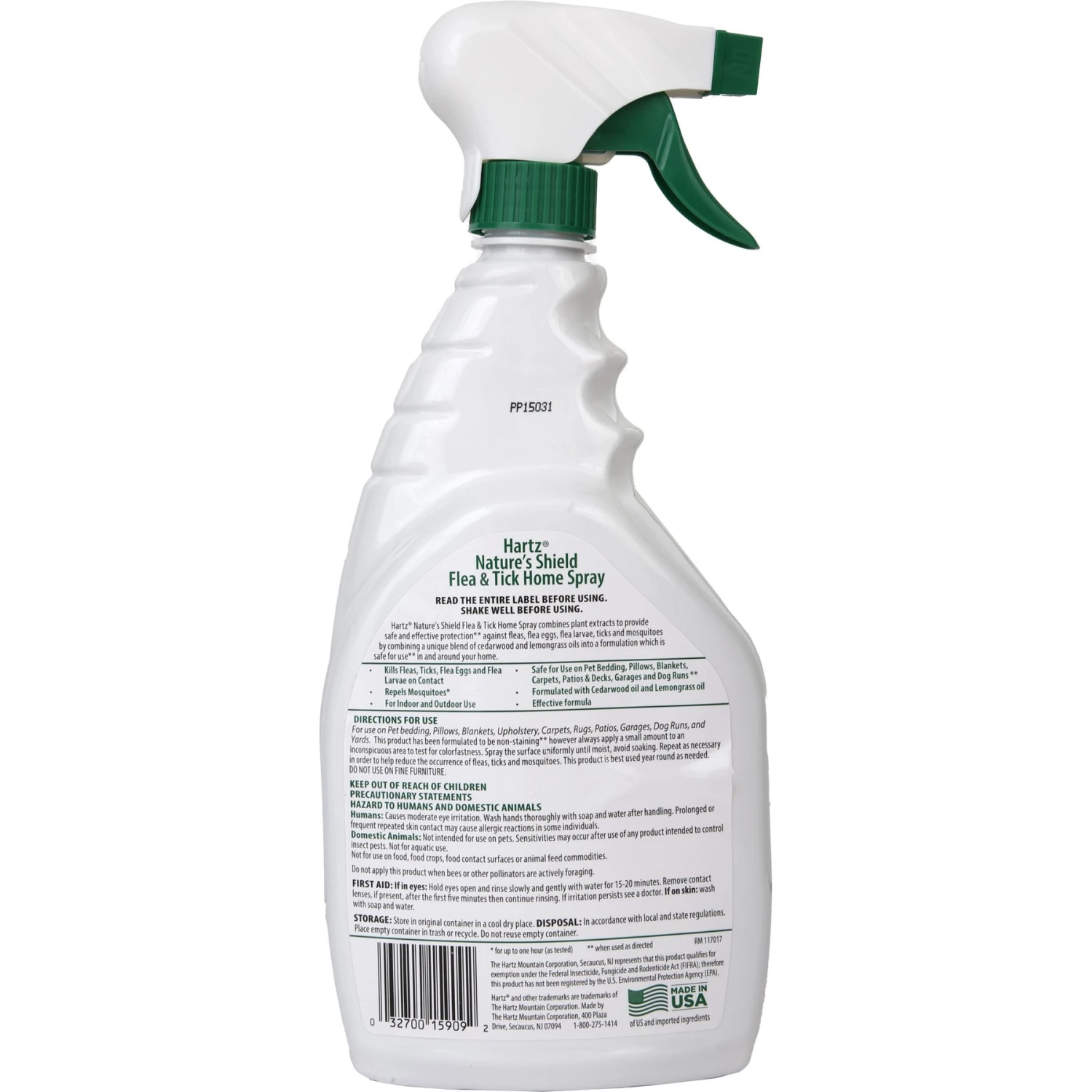 Hartz Nature's Shield Natural Flea & Tick Home Spray 2 Hartz Nature's Shield Natural Flea & Tick Home Spray - Image 2