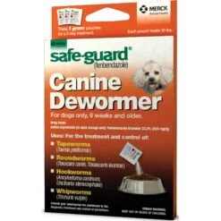 Safe-Guard Dewormer For Hookworms, Roundworms, Tapeworms & Whipworms For Small Breed Dogs