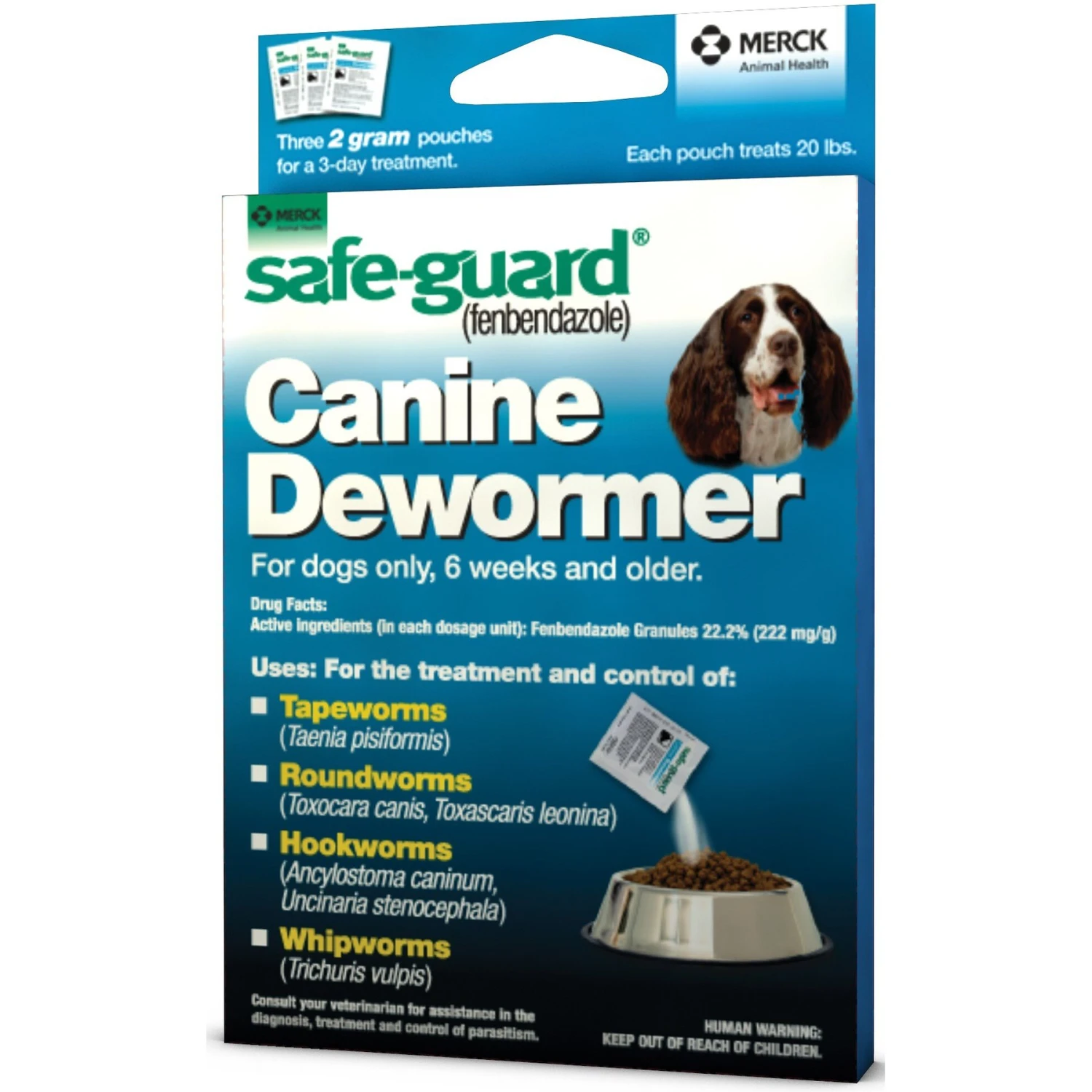 Safe-Guard Dewormer For Hookworms, Roundworms, Tapeworms & Whipworms For Medium Breed Dogs 1 Safe-Guard Dewormer For Hookworms, Roundworms, Tapeworms & Whipworms For Medium Breed Dogs