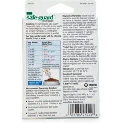 Safe-Guard Dewormer For Hookworms, Roundworms, Tapeworms & Whipworms For Medium Breed Dogs 10 Safe-Guard Dewormer For Hookworms, Roundworms, Tapeworms & Whipworms For Medium Breed Dogs -Pet Wellness 223059 PT2. AC SS1800 V1703009029