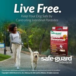 Safe-Guard Dewormer For Hookworms, Roundworms, Tapeworms & Whipworms For Medium Breed Dogs 14 Safe-Guard Dewormer For Hookworms, Roundworms, Tapeworms & Whipworms For Medium Breed Dogs -Pet Wellness 223059 PT6. AC SS1800 V1703009028
