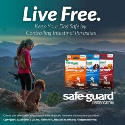 Safe-Guard Dewormer For Hookworms, Roundworms, Tapeworms & Whipworms For Medium Breed Dogs 15 Safe-Guard Dewormer For Hookworms, Roundworms, Tapeworms & Whipworms For Medium Breed Dogs -Pet Wellness 223059 PT7. AC SS1800 V1703009028