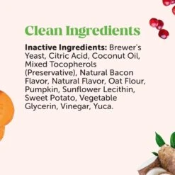 PetHonesty Bladder Health Cranberry Bacon Flavored Soft Chews Urinary Supplement For Dogs, 90 Count -Pet Wellness 223360 PT3. AC SS1800 V1678483837