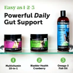 PetHonesty Bladder Health Cranberry Bacon Flavored Soft Chews Urinary Supplement For Dogs, 90 Count -Pet Wellness 223360 PT6. AC SS1800 V1678458608