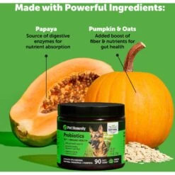 PetHonesty Digestive Probiotics Pumpkin Flavored Soft Chews Digestive Supplement For Dogs -Pet Wellness 223368 PT3. AC SS1800 V1689362207