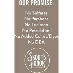 Skout's Honor Dog Of The Woods Probiotic Dog Shampoo & Conditioner, 16-oz Bottle -Pet Wellness 223430 PT4. AC SS1800 V1658200569