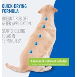 Adams® Adams Flea & Tick Spot Treatment For Dogs, 31-60 Lbs -Pet Wellness 224451 PT3. AC SS1800 V1658885562