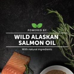PetHonesty Wild Alaskan Salmon Oil Liquid Supplement For Dogs & Cats -Pet Wellness 224518 PT5. AC SS1800 V1676476022