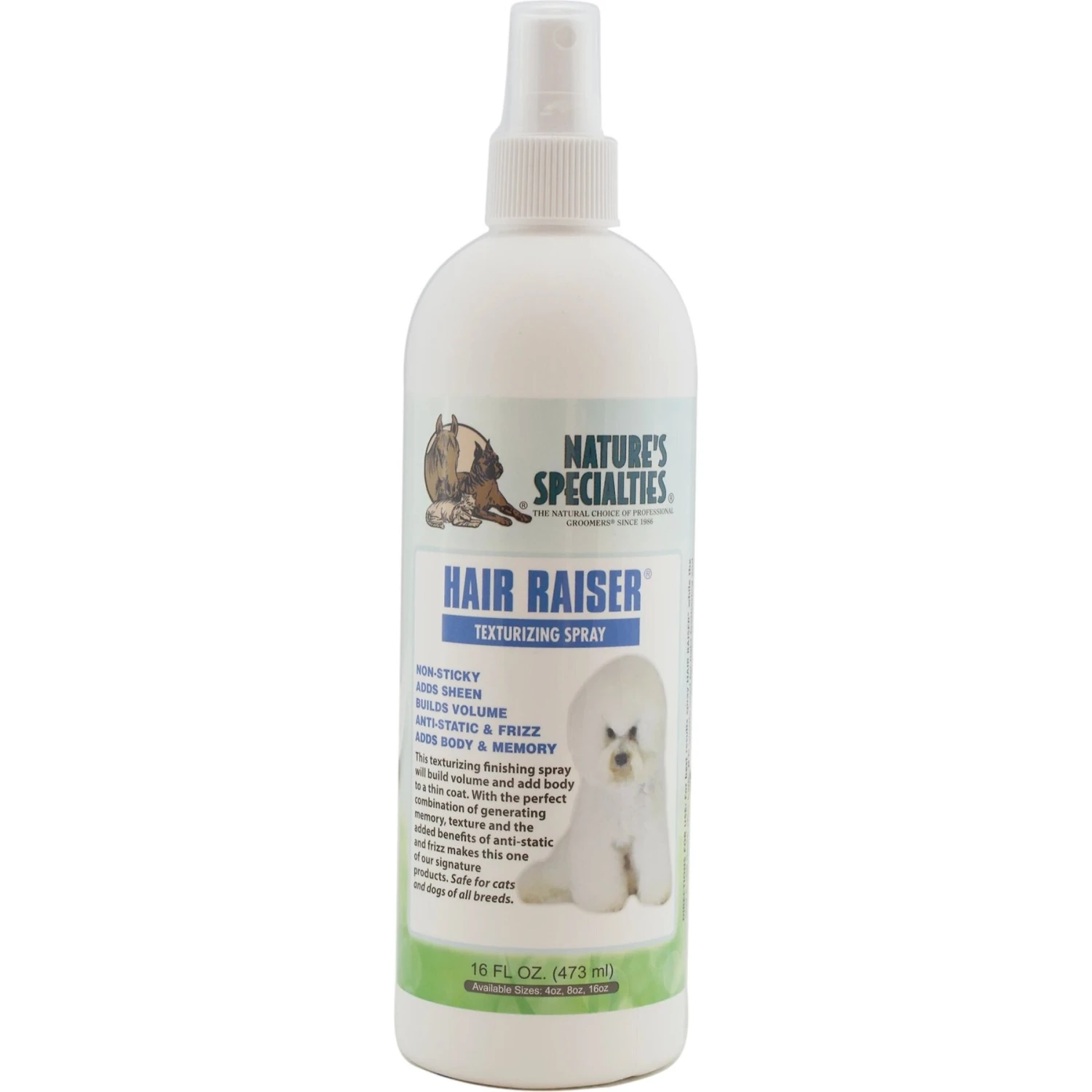 Nature's Specialties Hair Raiser Texturizing Dog Spray 1 Nature's Specialties Hair Raiser Texturizing Dog Spray