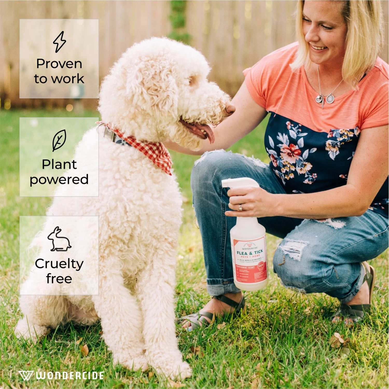 Wondercide Peppermint Home & Pet Flea & Tick Spray 4 Wondercide Peppermint Home & Pet Flea & Tick Spray - Image 4