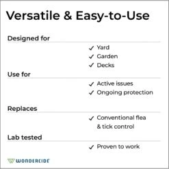 Wondercide Yard & Garden Flea & Tick Concentrate -Pet Wellness 226612 PT4. AC SS1800 V1681332419