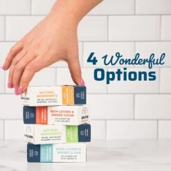 Wondercide Oatmeal & Honey Shea Butter Dog & Cat Shampoo Bar, 4-oz Bar -Pet Wellness 226621 pt5. AC SS1800 V1584645999