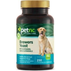 PetNC Natural Care Brewers Yeast Dog Supplement, 250 Count