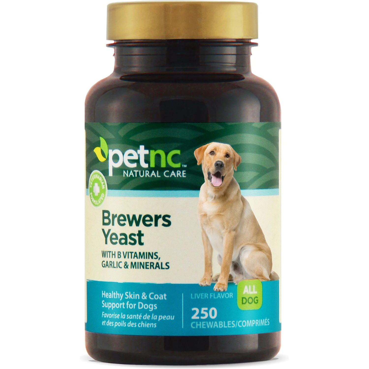 PetNC Natural Care Brewers Yeast Dog Supplement, 250 Count 1 PetNC Natural Care Brewers Yeast Dog Supplement, 250 Count