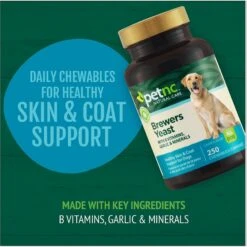 PetNC Natural Care Brewers Yeast Dog Supplement, 250 Count 12 PetNC Natural Care Brewers Yeast Dog Supplement, 250 Count -Pet Wellness 227184 PT5. AC SS1800 V1617064890