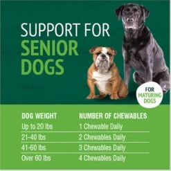 PetNC Natural Care Senior Multi Daily Formula Dog Supplement, 60 Count 11 PetNC Natural Care Senior Multi Daily Formula Dog Supplement, 60 Count -Pet Wellness 227188 PT4. AC SS1800 V1617063993