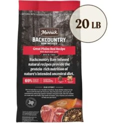 Merrick Backcountry Raw Infused Grain-Free Great Plains Red Recipe Freeze-Dried Dog Food 11 Merrick Backcountry Raw Infused Grain-Free Great Plains Red Recipe Freeze-Dried Dog Food -Pet Wellness 227195 PT2. AC SS1800 V1679596273