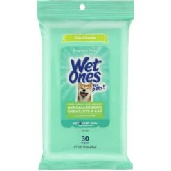 Wet Ones Face Dog Wipes, 30 Count